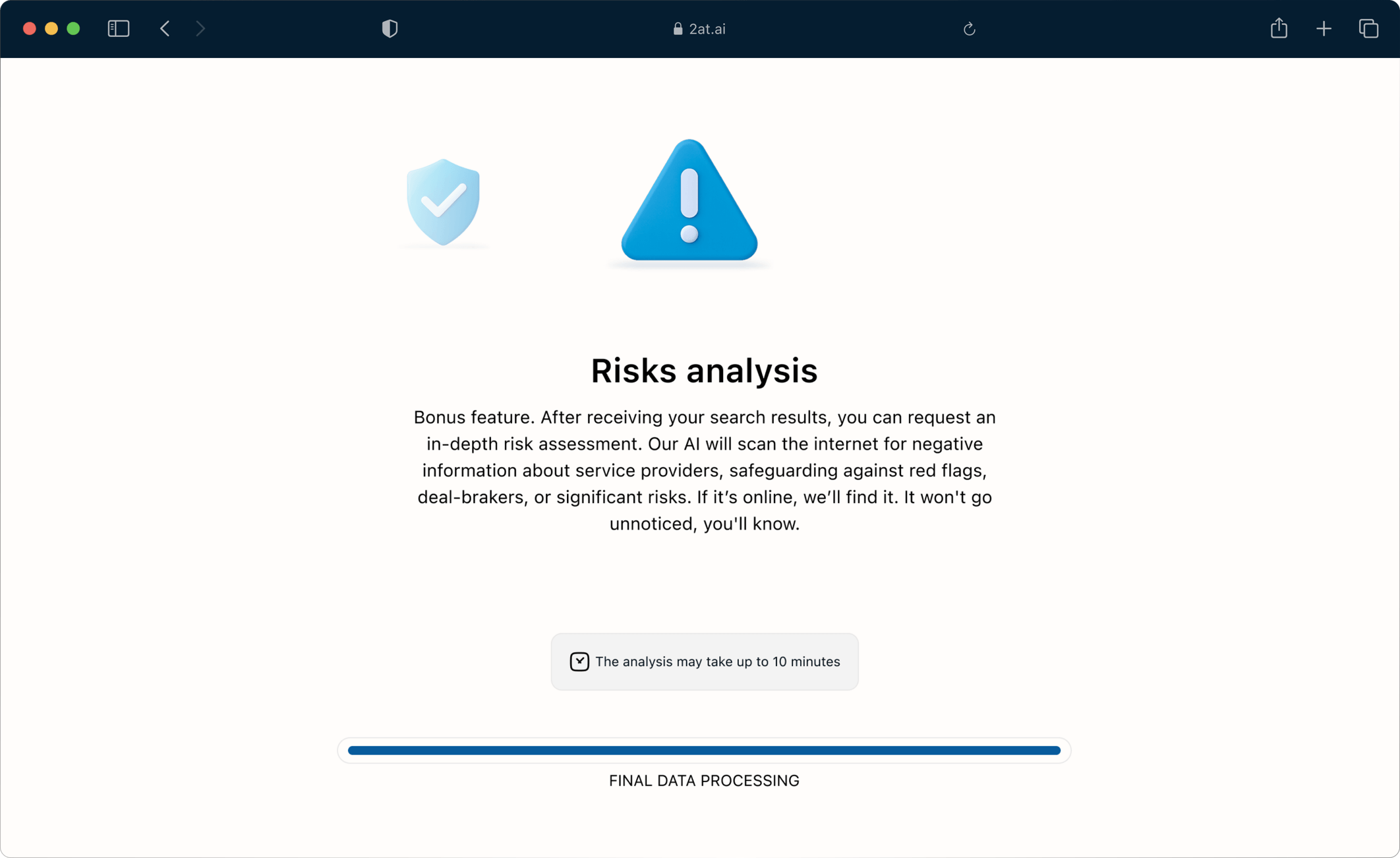 AI flags risks — You assess impact.